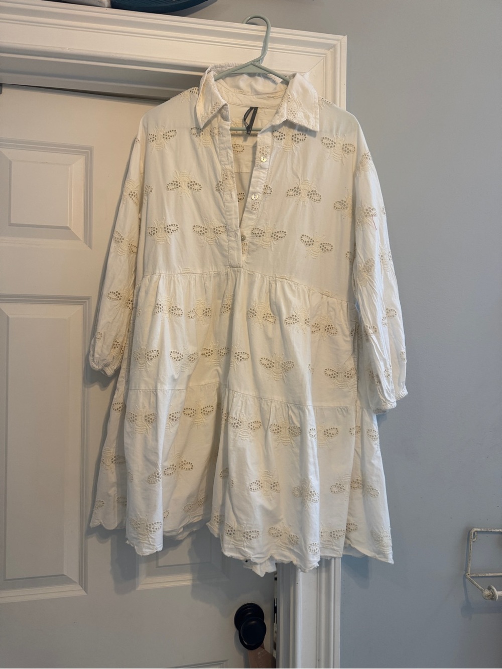 Anthropologie Bettina Deco Bee Mini Dress - Picture 6 of 6